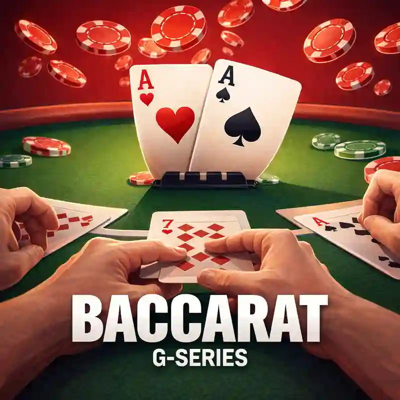 Bakarat live casino table
