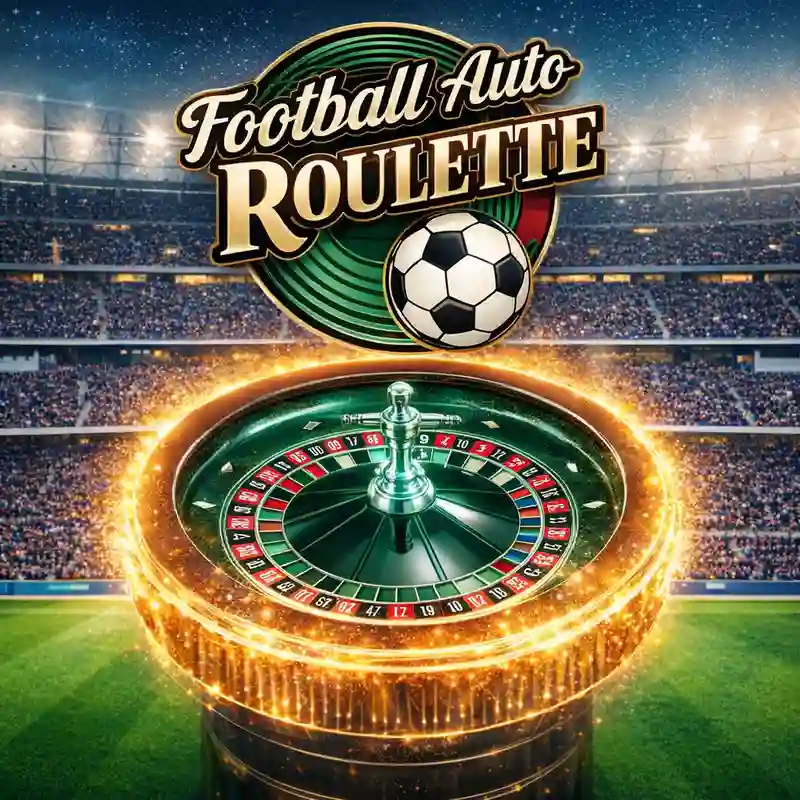 Football Auto Roulette live casino game